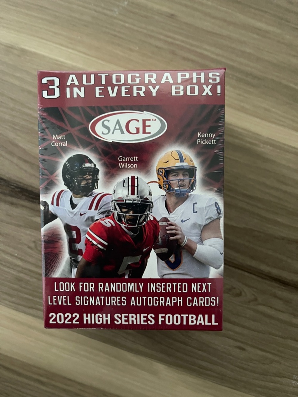 Sage 2022 High Series Football Box - Red, White